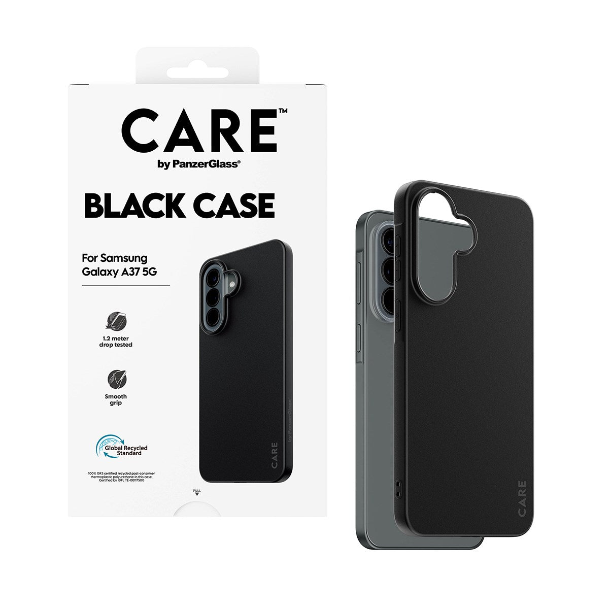 CARE™ by PanzerGlass® Black Case Samsung Galaxy A37 5G